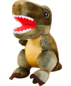 Leantoys Pluszowa Maskotka Przytulanka Dinozaur Z Teksturą Skóry Zielony 32cm