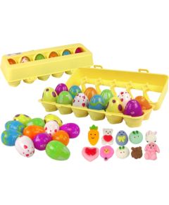 Bestway Zestaw Jajka Wielkanocne Squishy 12 Sztuk