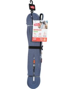 ZOLUX Smycz płaska dla psa BIVOUAK 15mm/10m niebieska