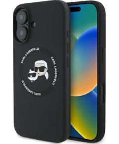 Karl Lagerfeld Liquid Silicone K&CH Heads MagSafe Case Чехол для Apple iPhone 16