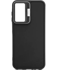 iLike Samsung  Galaxy A55 Hybrid case With Camera Stand Black