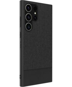 iLike Samsung  Galaxy S23 Ultra Plastic Leather Back Cover Black