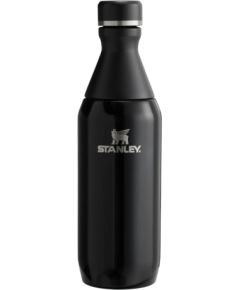 Stanley Termopudele The All Day Slim Bottle 0,35L glancēti melna Pudeles