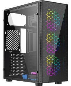 Gembird Fornax 500 Midi Tower Black