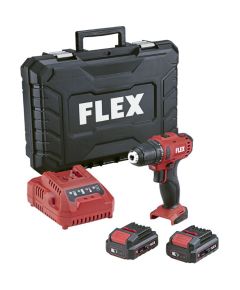 Akumulatora urbjmašīna-skrūvgriezis Flex DD 2G 12-LDBC/2.5; 12 V; 2x2,5 Ah akum.; ar koferi