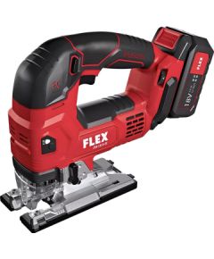 Figūrzāģis ar akumulatoru Flex JSB 18.0-EC C; 18 V (bez akumulatora un lādētāja)