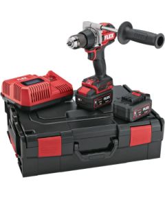 Akumulatora urbjmašīna-skrūvgriezis Flex DD 2G 18.0-EC HD/5.0; 18 V; 2x5,0 Ah akum. + L-Boxx