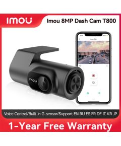 Video reģistrators IMOU T800 4K 8MP / Night Visio / GPS