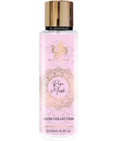 AL WATANIAH Musk Collection Rose Musk BODY MIST 250ml