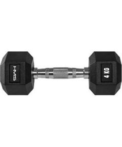 HMS hantel Hex Pro gumowany 1 x 4 kg