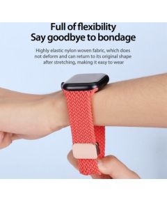 Dux Ducis   DUX DUCIS strap MIXTURE PRO stretchable braided for Apple Watch 38 / 40 / 41 mm guava