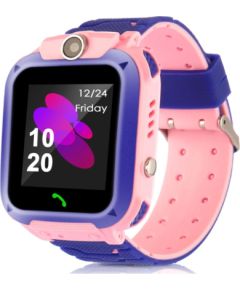 Bemi K1 See My Kid Wi-Fi / Sim GPS izsekošanas Bērnu Pulkstenis ar balss zvanu čatu un Kameru Rozā