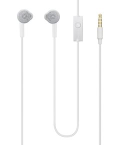 Samsung EHS61ASFWE Universālais Oriģinālais Stereo 3.5mm Austiņu komplekts ar Kabeļi 1.2m Mikrofons Baltā (OEM)