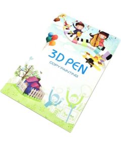 iLike S5 Книга-раскраска для фигурок 3D-печати ручкой 40 фигуры