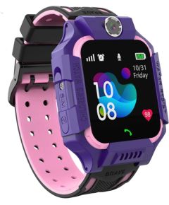 Bemi K2 Ūdens drošs IP67 Sim GPS sekošanas Bērnu Pulkstenis ar balss zvanu čatu un Kameru Violeta