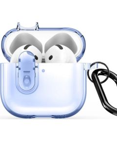 Duxducis Dux Ducis PECL PC+TPU Premium Aizsargvāciņš ar āķi priekš Apple AirPods 4 Zils