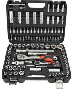 Atslēgu komplekts AWTools AW39108BL; 1/2''; 1/4''; 108 gab.