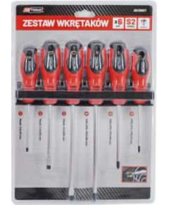 Skrūvgriežu komplekts AWTools AW36807; SLx3; PHx3; 6 gab.