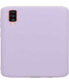 Evelatus Samsung  Galaxy A70 Nano Silicone Case Soft Touch TPU Blue