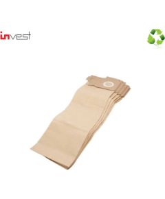 Invest Eko Papīra putekļu sūcēju maisi KARCHER CW 50 / TBS 25 / TBS 26 / TBS 27 (5gab.) 6.904-097