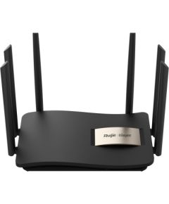 Ruijie RG-EW1200G PRO 1300Mbps Wi-Fi 5 Dual-Band 6 dBi 5 GHz Gigabit x3 LAN Mesh Wireless Router Melns
