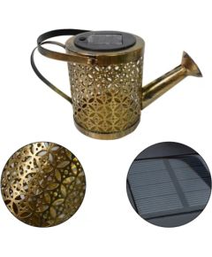Elight dārza dekors Saules LED lampas ar ūdens kannas formu un tekoša ūdens efektu (22x15cm) Zelta