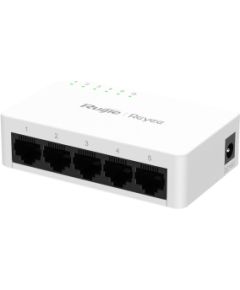 Ruijie RG-ES08G-L 8-portu 10/100/1000 Mbps 4kV 16Gbps Bez-PoE Switch Balts
