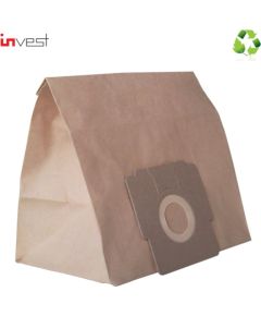 Invest Eko Papīra putekļu sūcēju maisi ZELMER Cobra 2000 / 2010 / Elf / Meteor 2 / Odyssey / Voyager Twix (5gab.)