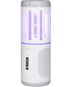 Noveen IKN853 Kukaiņu Nogalināšanas Lampa 3in1 Lampa Lukturis Kukaiņu Nogalinātājs Ar Akumulatora Barošanu ABS Korpuss Melns