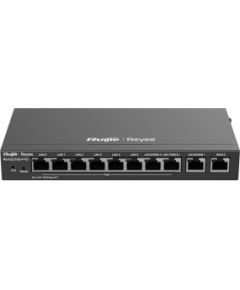Ruijie RG-EG210G-P-V3 5 Gigabit Porti, 4 PoE+ Izvade 100 Lietotāji 600Mbps 32MB Flash rūteris Melns