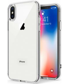 Fusion Ultra Back Case 0.3 mm Прочный Силиконовый чехол для Apple iPhone X | XS Прозрачный