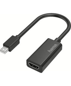 Hama Mini DisplayPort uz HDMI adapteris 4K Ultra HD atbalsts