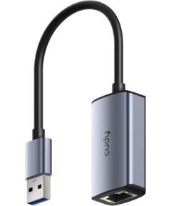 Cudy UE10A USB-A uz Gigabit Ethernet Adapteris Pārnēsājamais Alumīna