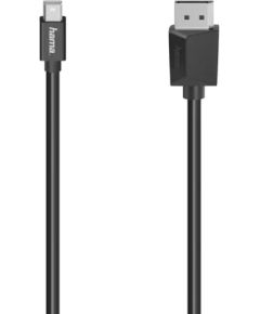 Hama Mini DisplayPort uz DisplayPort kabelis 4K Ultra HD 1.5m