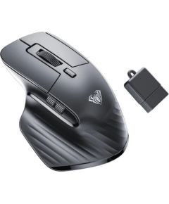 Aula SC150 Super Mini 2in1 2.4G Bezvadu / Bluetooth + USB Vadu pele ar bateriju Melna