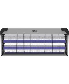 Noveen IKN240 Kukaiņu Nogalināšanas Lampa 3000V Klusā Darbība Līdz 80m² Telpu Izmantošanai Karāšanai vai Stāvēt Melns
