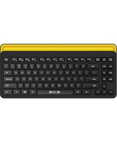 Aula AWK310 Bezvadu Bluetooth Klaviatūra priekš Smart TV / Datora / Planšetes ar EN / RUS izkārtojumu Melna