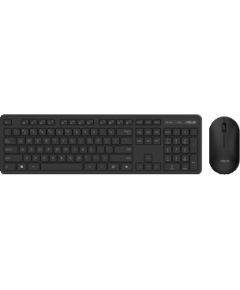 ASUS WIRELESS KEYBOARD AND MOUSE, CW100, BK, LITHUANIAN