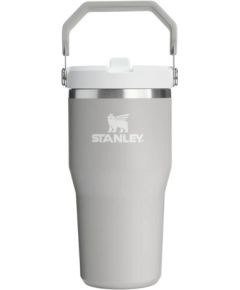 Stanley Termokrūze ar salmiņu The IceFlow Flip Straw 2.0 Tumbler 0,6L gaiši pelēka