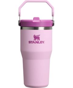 Stanley Termokrūze ar salmiņu The IceFlow Flip Straw 2.0 Tumbler 0,6L rozā Pudeles