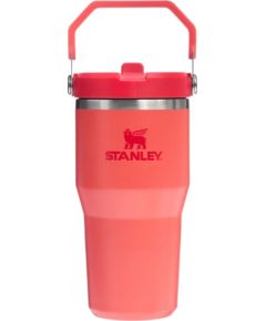 Stanley Термокружка с трубочкой The IceFlow Flip Straw 2.0 Tumbler 0.6L кораллово-красно-оранжевый Бутылки