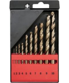 Metāla urbju komplekts Yato YT-41603; 1-10 mm; 10 gab.