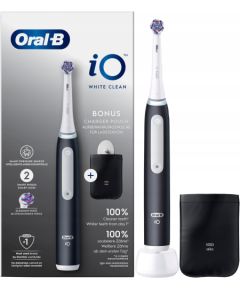 Szczoteczka magnetyczna ORAL-B iO3 White Clean Czarny Czarny (8700216117753)