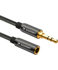 Wozinsky   Wozinsky mini jack extension cable (female-male) AUX extension 3 m black