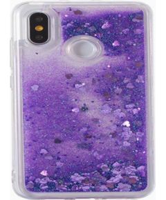 Evelatus Xiaomi  Redmi 7 Shining Quicksand Case Purple