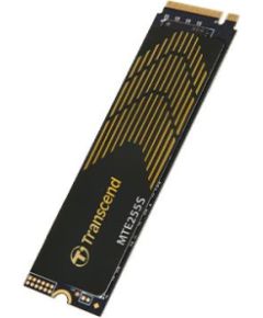 SSD TRANSCEND 1TB PCIe Gen4 NVMe NAND flash technology 3D NAND Write speed 5200 MBytes/sec Read speed 7400 MBytes/sec Form Factor M.2 TBW 600 TB MTBF 200000 hours TS1TMTE255S