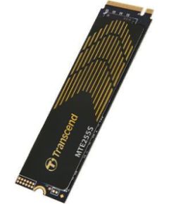 SSD TRANSCEND 2TB PCIe Gen4 NVMe NAND flash technology 3D NAND Write speed 6500 MBytes/sec Read speed 7400 MBytes/sec Form Factor M.2 TBW 1200 TB MTBF 200000 hours TS2TMTE255S