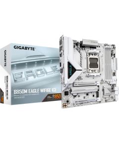 Mainboard GIGABYTE AMD B850 SAM5 Micro-ATX Memory DDR5 Memory slots 4 1xPCI-Express 3.0 4x 1xPCI-Express 4.0 4x	 1xPCI-Express 4.0 8x 1xPCI-Express 5.0 16x 2xM.2 1xHDMI 2xDisplayPort 4xUSB 2.0 3xUSB 3.2 1xUSB-C 1xPS/2 1xRJ45 3xAudio port B850MEAGLEWF6EICE