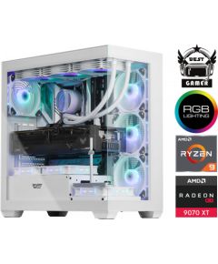 MDD Ryzen 9 7950X3D 16GB 1TB SSD RX 9070 XT NoOS White