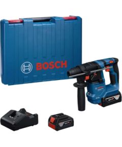 Perforators Bosch GBH 18V-18 Professional; 1,5 J; SDS plus; 2x4,0 Ah akum.; ar koferi